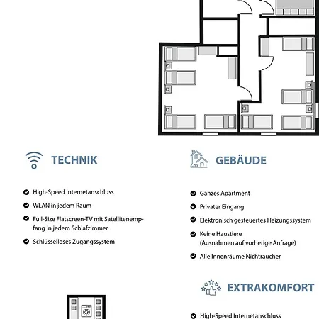 Blauer Stein 07 Haus Appartement *